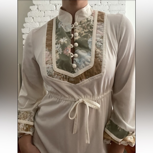 Vintage 70s Boho Dress - Picture 2 of 10